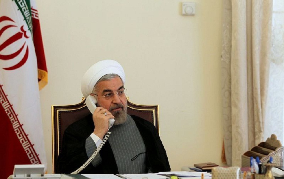 روحانی در گفتوگو با مکرون: آمریکایی ها نمی توانند از عواقب ترور سپهبد سلیمانی مصون بمانند/ اگر اقدامات سپهبد سلیمانی علیه داعش نبود، امروز خطرات بزرگی اروپا را تهدید می کرد/ روحانی در گفتوگو با مکرون: آمریکایی ها نمی توانند از عواقب ترور سپهبد سلیمانی مصون بمانند/ اگر اقدامات سپهبد سلیمانی علیه داعش نبود، امروز خطرات بزرگی اروپا را تهدید می کرد/