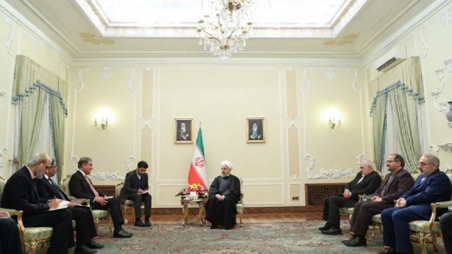 روحانی: از تلاشهای پاکستان برای گسترش صلح و ثبات در منطقه استقبال میکنیم روحانی: از تلاشهای پاکستان برای گسترش صلح و ثبات در منطقه استقبال میکنیم