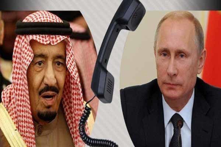 گفتگوی تلفنی پوتین با پادشاه عربستان