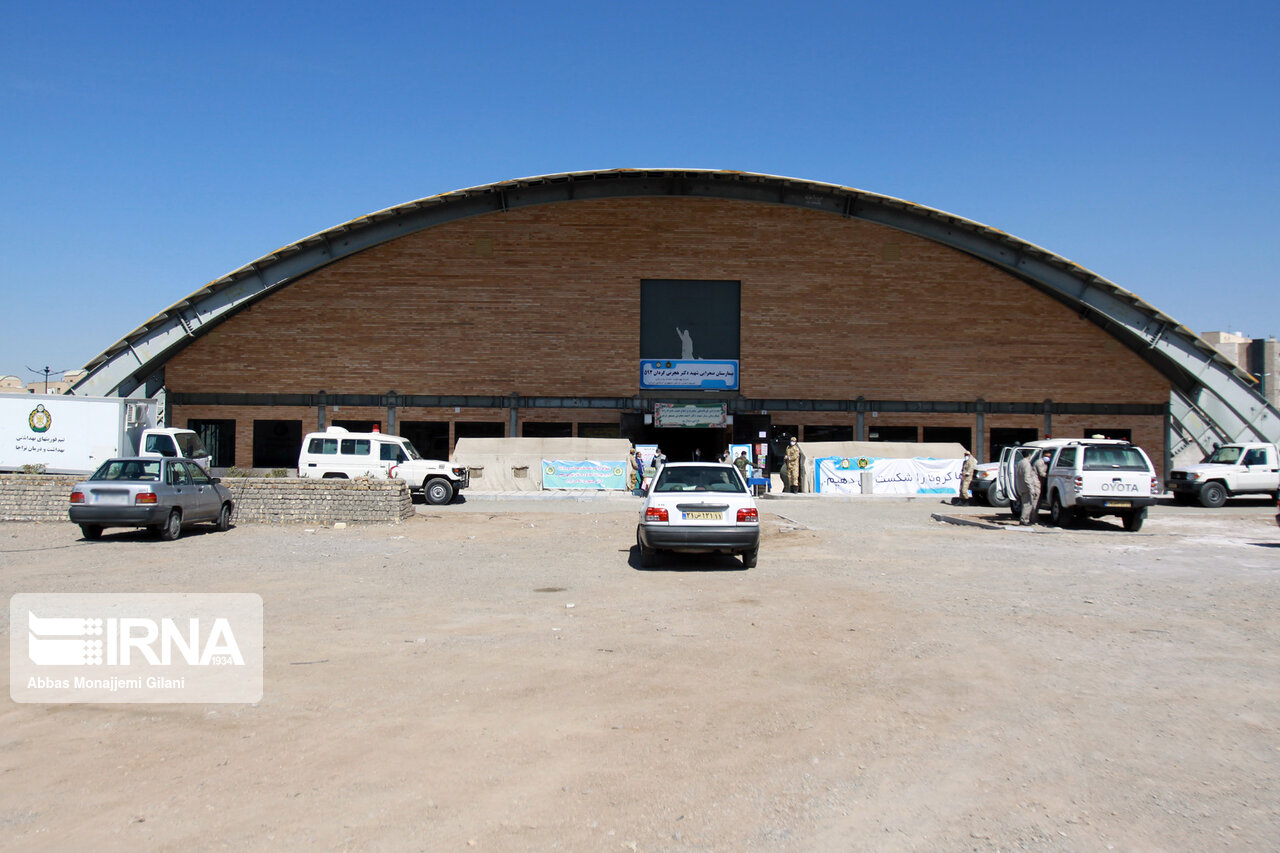 تصاویر: بیمارستان سیار ارتش در قم