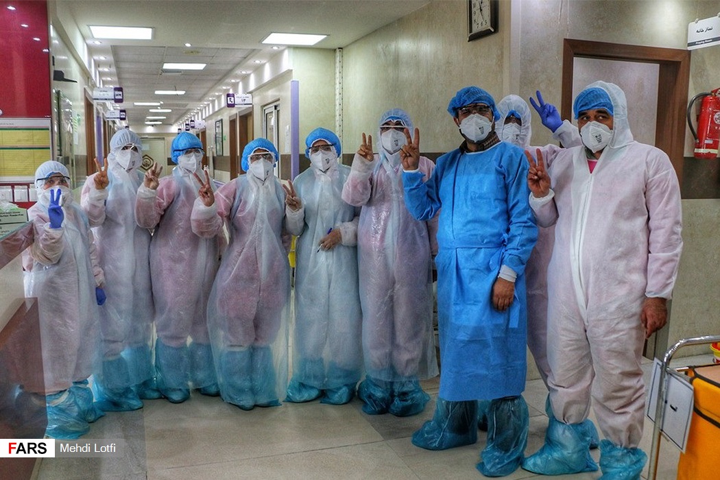 تصاویر: بخش كرونای بيمارستان الزهرا (س) نجف&zwnj;آباد