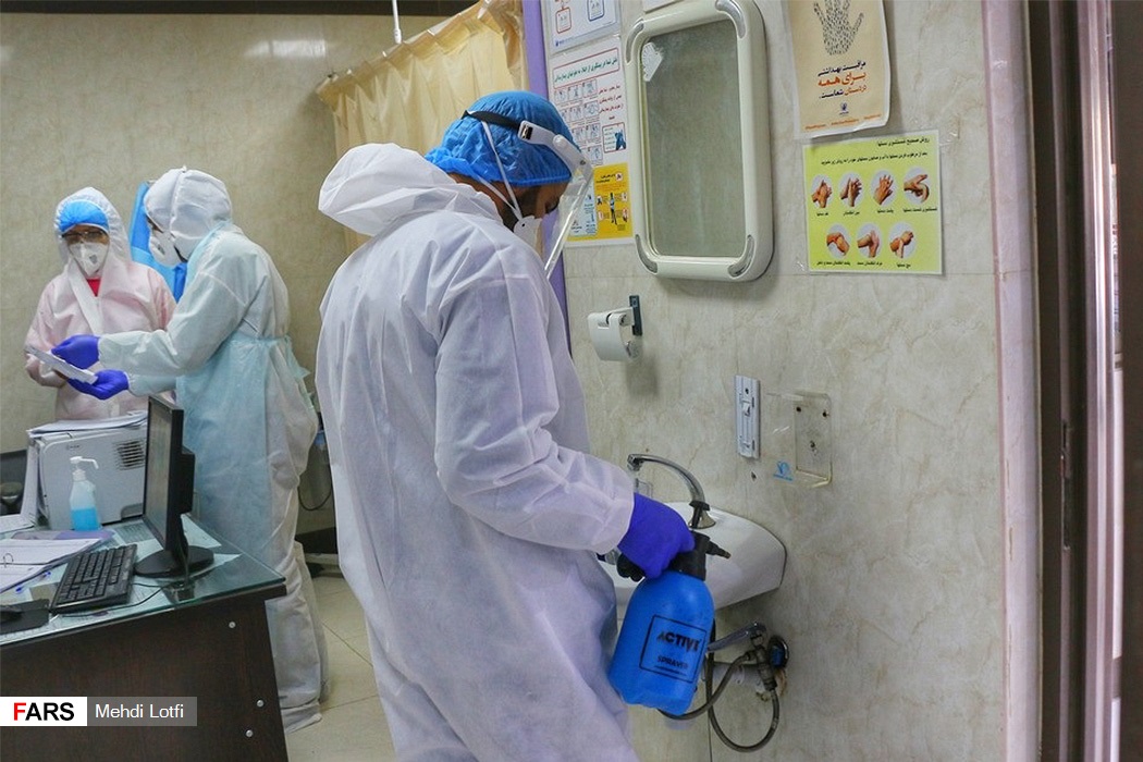 تصاویر: بخش كرونای بيمارستان الزهرا (س) نجف&zwnj;آباد