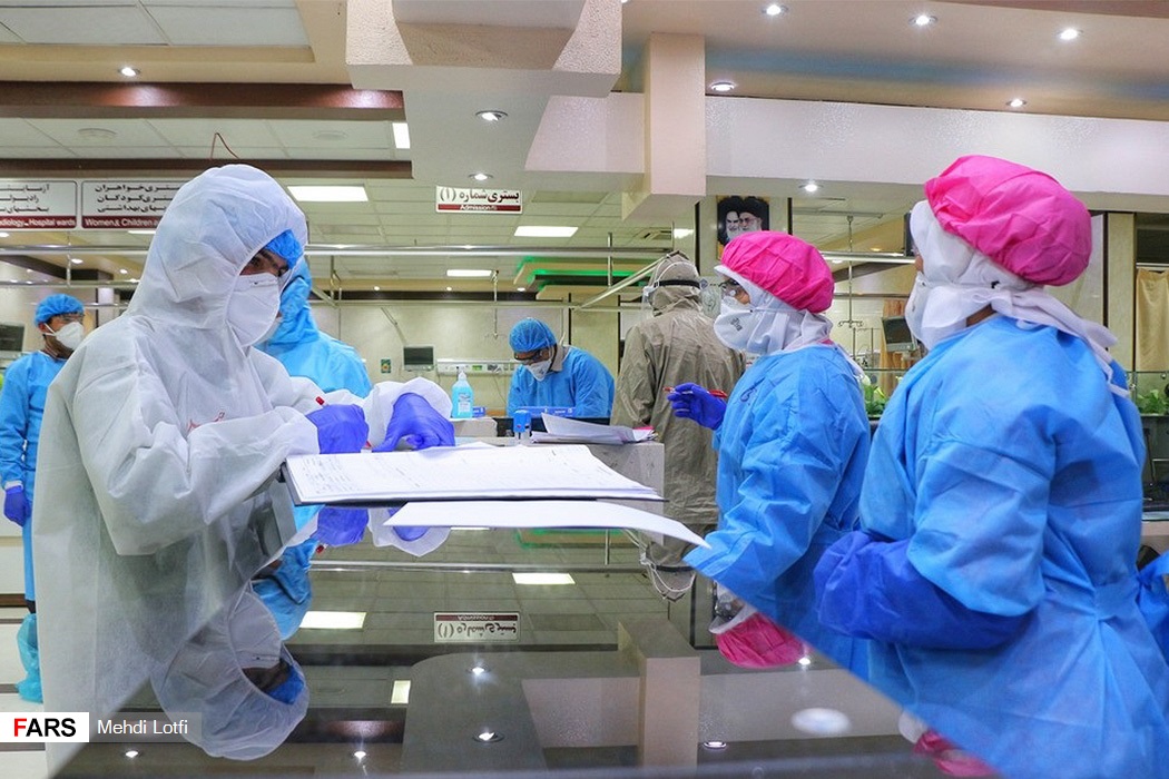 تصاویر: بخش كرونای بيمارستان الزهرا (س) نجف&zwnj;آباد