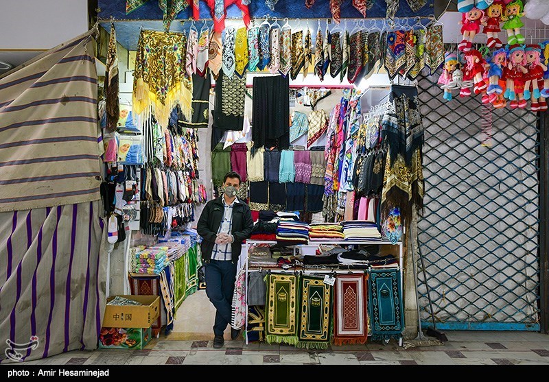 تصاویر: کسادی بازار قم در پی شیوع کرونا