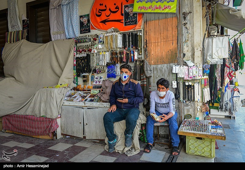 تصاویر: کسادی بازار قم در پی شیوع کرونا