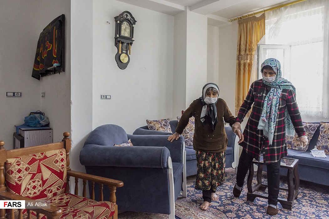 تصاویر: بهبودی مسن&zwnj;ترین فرد مبتلا به کرونا در ایران