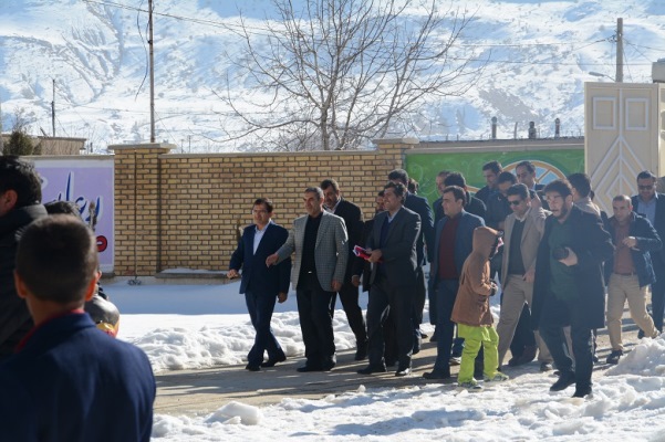 افتتاح مدرسه 12 کلاسه شهدای بانک ملت در بویراحمد