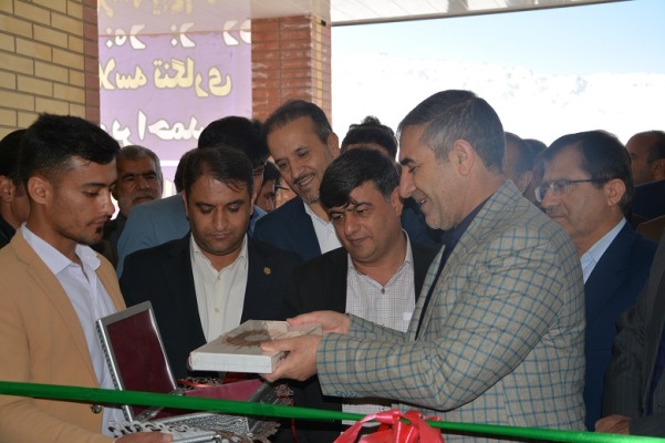 افتتاح مدرسه 12 کلاسه شهدای بانک ملت در بویراحمد