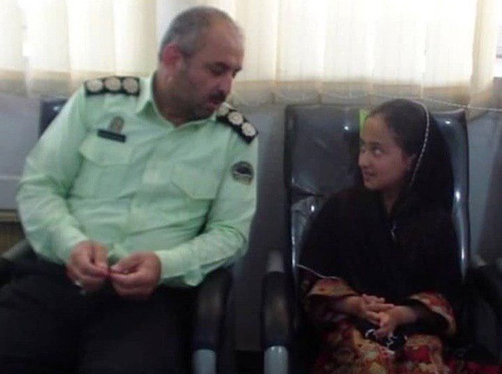 تصاویری از &laquo;باران شیخی&raquo; دختربچه شازندی، پس از آزاد شدن از چنگال ربایندگان