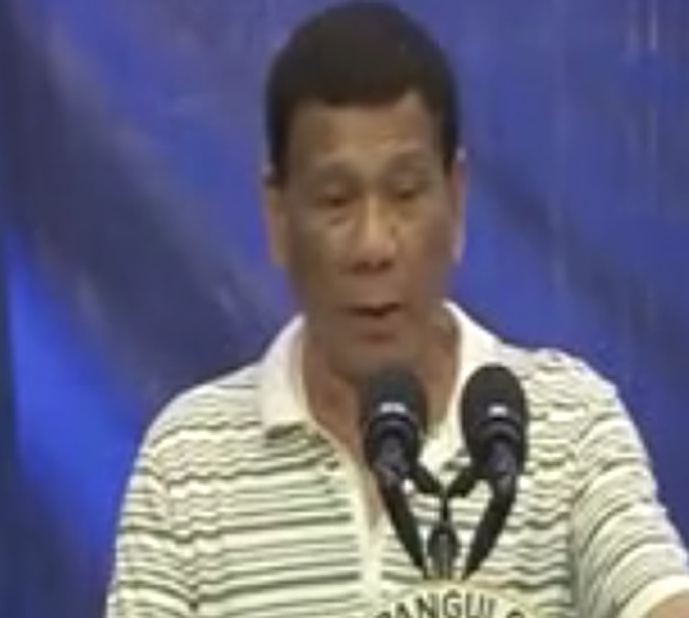 ویدیو/ مهمان ناخوانده در سخنرانی رئیس جمهور فیلیپین