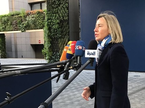 موگرینی: باید از افزایش تنش با ایران اجتناب شود / اتحادیه اروپا با تمام ابزارهای خود از برجام حمایت میکند موگرینی: باید از افزایش تنش با ایران اجتناب شود / اتحادیه اروپا با تمام ابزارهای خود از برجام حمایت میکند
