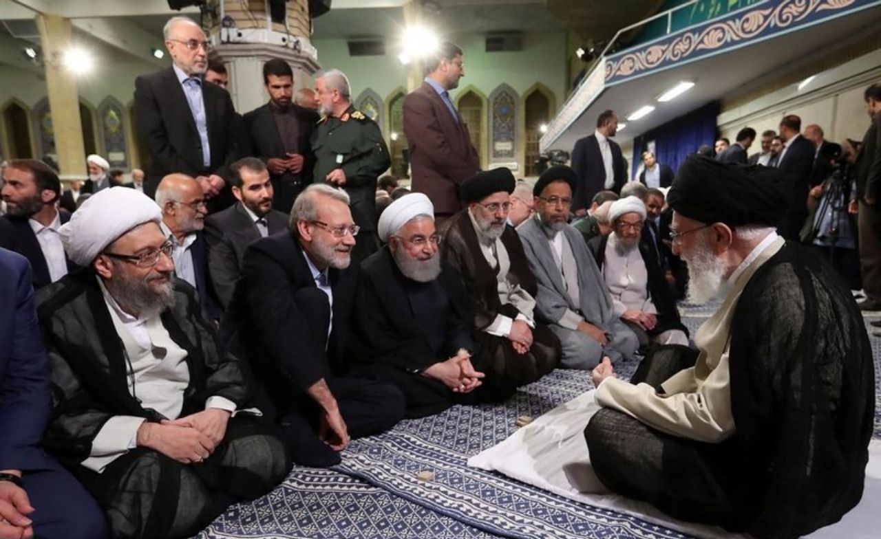تصویری از دیدار مسئولان نظام با رهبر معظم انقلاب