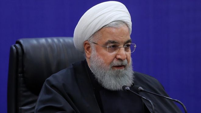 روحانی: اصل 59 قانون اساسی می گوید اگر در یک مسأله مهم سیاست خارجی، اختلاف نظر داریم، میتوانیم پای صندوق آراء برویم تا مشکل حل شود / باید شجاع باشیم، در این صورت کشور را نجات خواهیم داد روحانی: اصل 59 قانون اساسی می گوید اگر در یک مسأله مهم سیاست خارجی، اختلاف نظر داریم، میتوانیم پای صندوق آراء برویم تا مشکل حل شود / باید شجاع باشیم، در این صورت کشور را نجات خواهیم داد