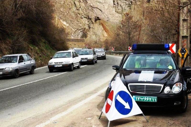 جاده کندوان و هراز به دلیل ترافیک سنگین یک طرفه شد