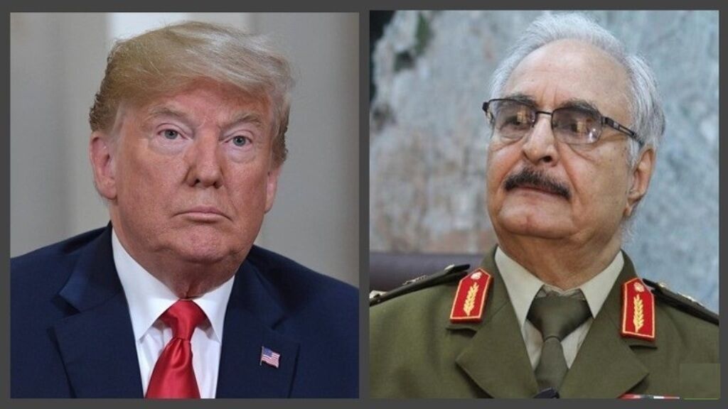 حفتر با ترامپ در کاخ سفید دیدار می کند