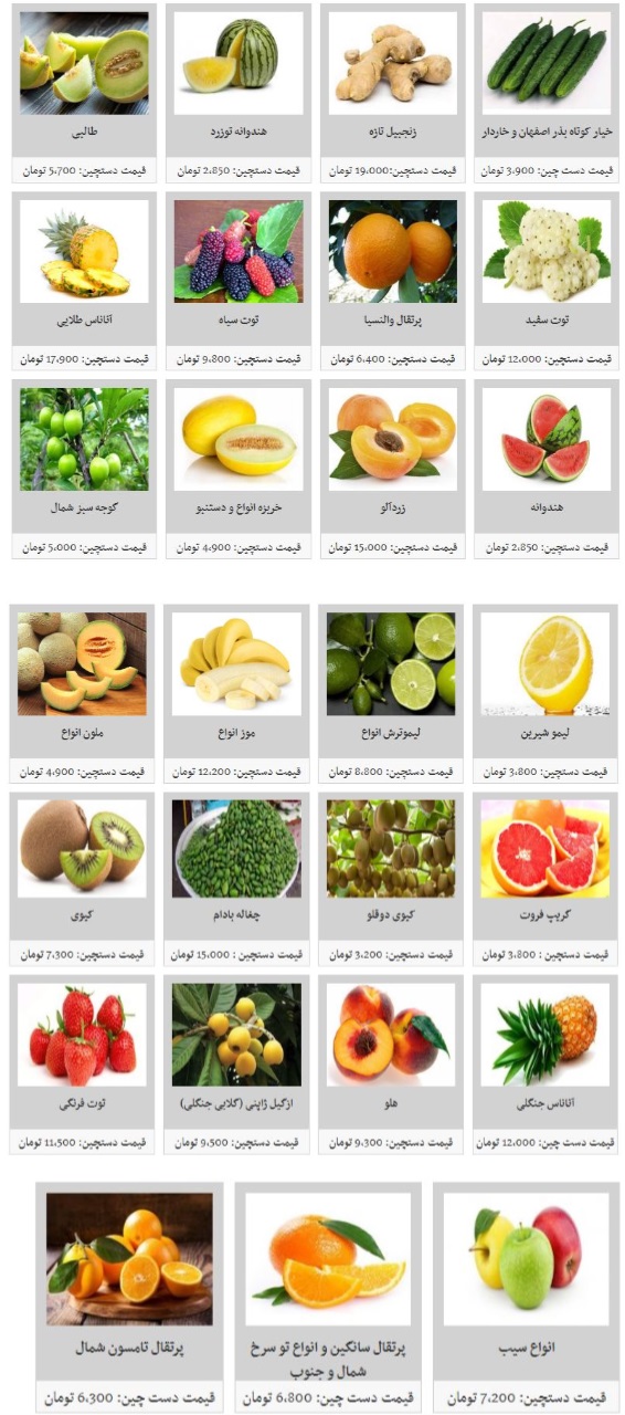 کدام میوه&zwnj;ها ارزان شدند؟