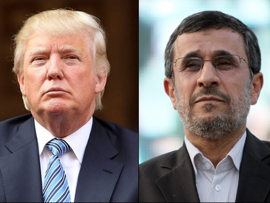 اشتراک نظر ترامپ و احمدی نژاد را فقط یک نویسنده ژانر علمی تخیلی می توانست پیش از این بنویسد اشتراک نظر ترامپ و احمدی نژاد را فقط یک نویسنده ژانر علمی تخیلی می توانست پیش از این بنویسد