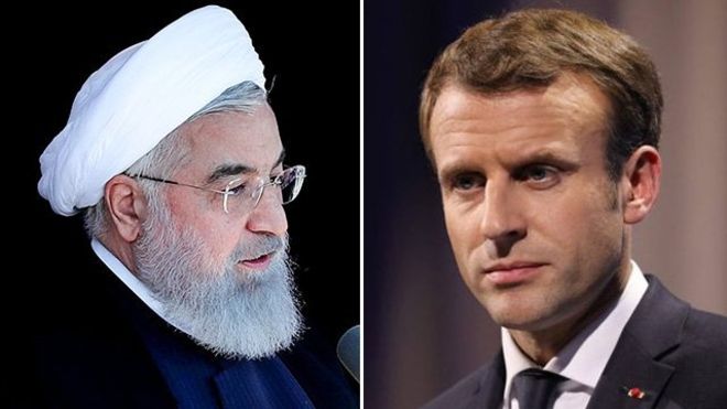 الیزه: مکرون و روحانی تلفنی گفت&zwnj;وگو کردند