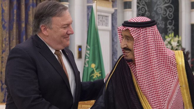 اطمینان دهی به ریاض و تل آویو پس از ضربه ایران: پمپئو در مأموریت دشوار اطمینان دهی به ریاض و تل آویو پس از ضربه ایران: پمپئو در مأموریت دشوار
