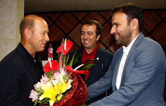 گزینه سرمربیگری پرسپولیس وارد تهران شد+عکس