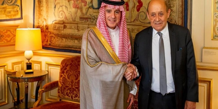 عادل الجبیر با لودریان در پاریس دیدار کرد