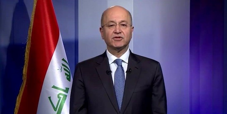 رئیس&zwnj;جمهور عراق خواستار خویشتن&zwnj;داری معترضان شد