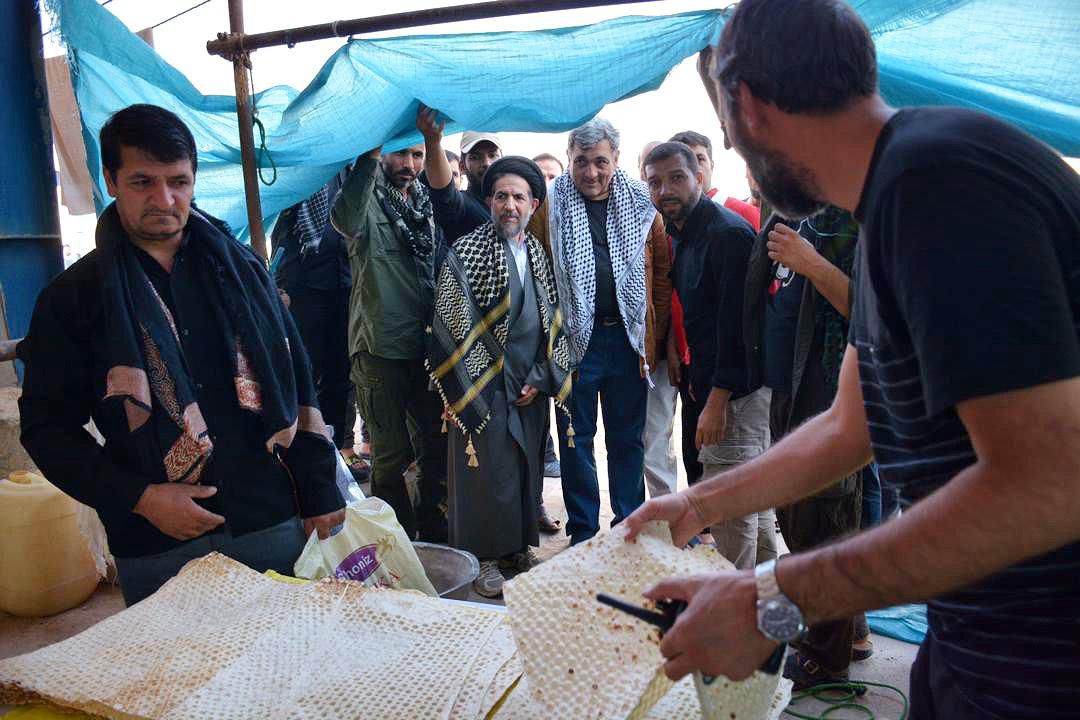 حناچی در نجف: خادم زوار اربعین هرچه گمنام&zwnj;تر باشد بهتر است