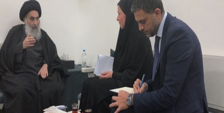 نماینده سازمان ملل پس از دیدار با آیت الله سیستانی: مرجعیت بر ضرورت اصلاح امور طبق جدولی زمانی تاکید کرد