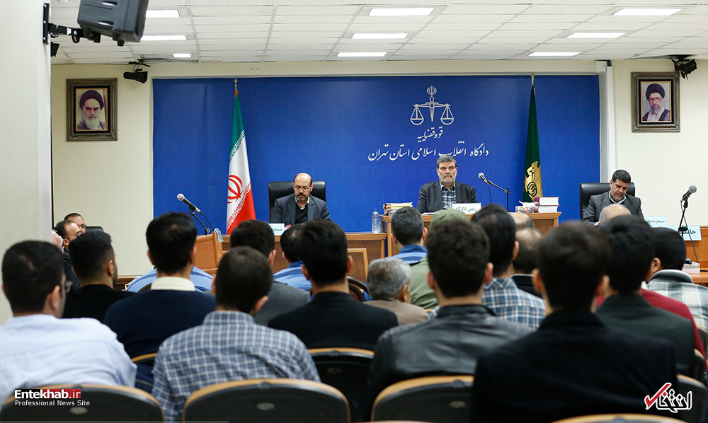 تصاویر : اولین جلسه محاکمه متهمان پرونده شرکت طرح و نقشه پناهی