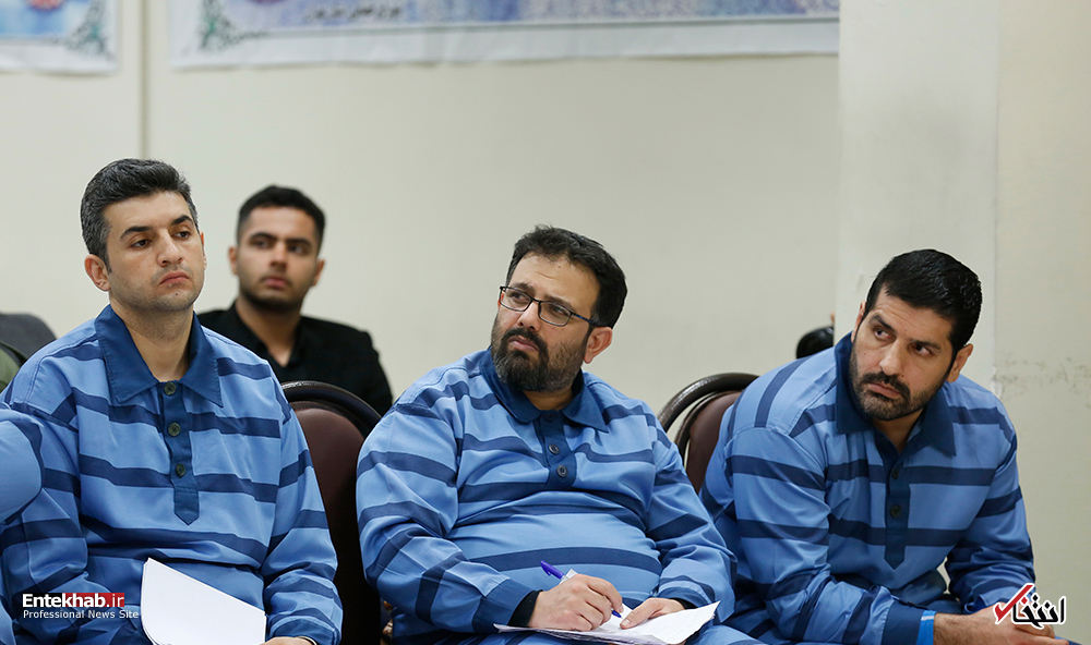 تصاویر : اولین جلسه محاکمه متهمان پرونده شرکت طرح و نقشه پناهی