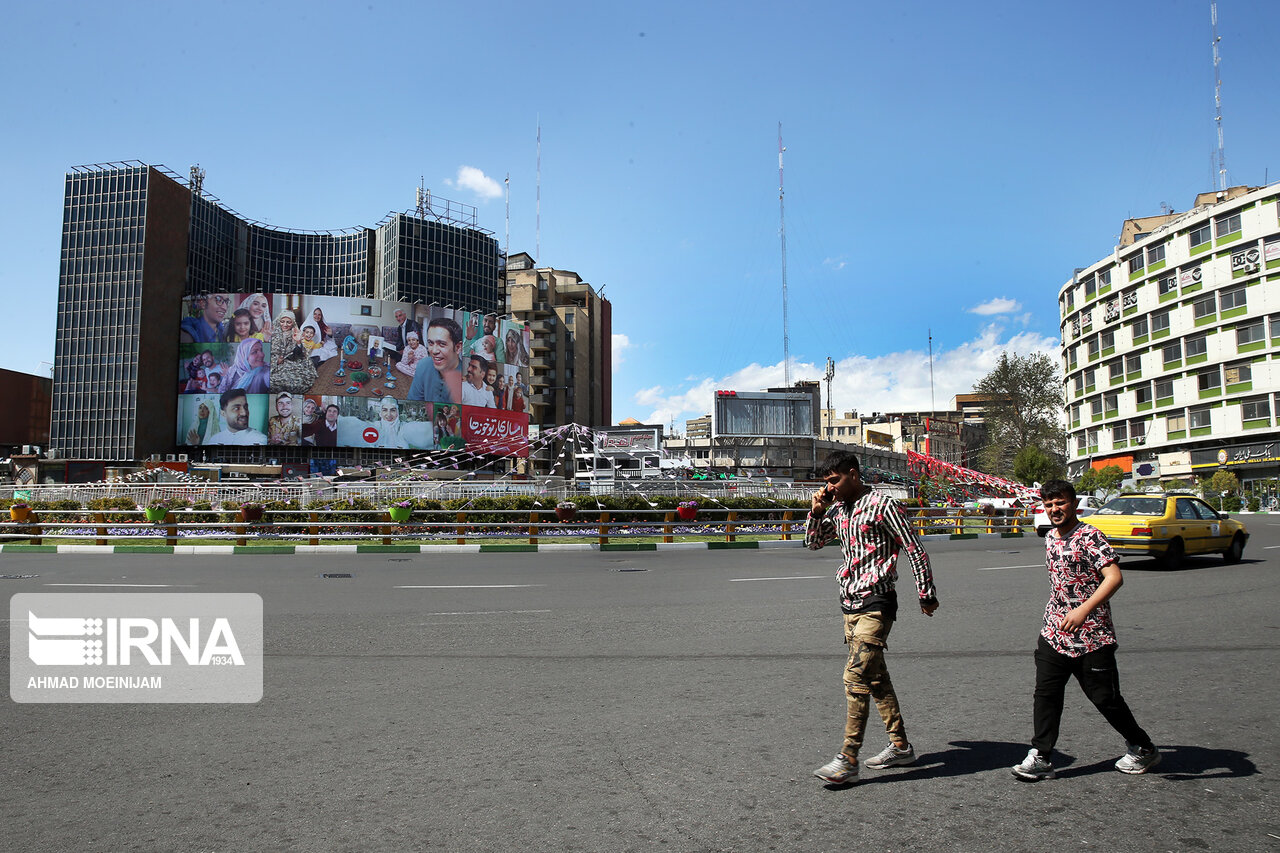 تصاویر: تهران در نوروز ۹۹