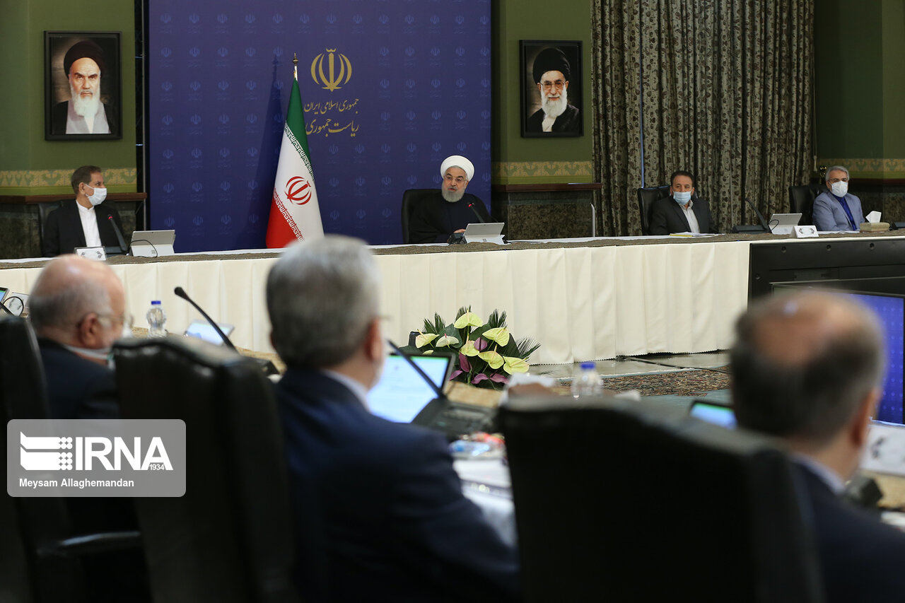 تصاویر: جلسه هیأت دولت