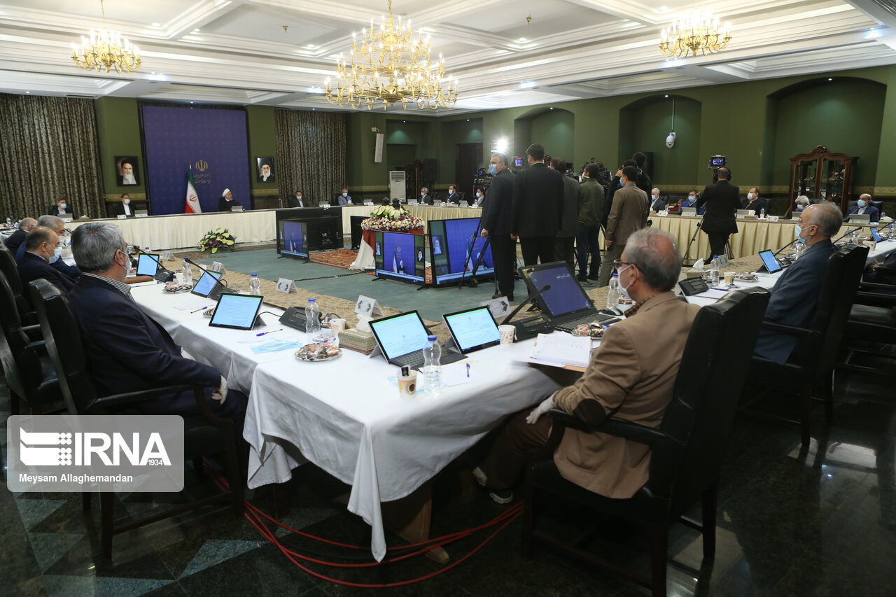 تصاویر: جلسه هیأت دولت