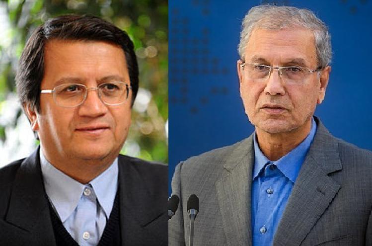 نظر سخنگوی دولت درباره رئیس کل بانک مرکزی: همتی کار بسیار سختی پیش رو دارد / او یک تکنوکرات خوش فکر با ایدههایی راه گشاست / برای حفظ بانک مرکزی بسیار میجنگد و در عین حال همیشه راهکارهای خوبی ارائه میدهد نظر سخنگوی دولت درباره رئیس کل بانک مرکزی: همتی کار بسیار سختی پیش رو دارد / او یک تکنوکرات خوش فکر با ایدههایی راه گشاست / برای حفظ بانک مرکزی بسیار میجنگد و در عین حال همیشه راهکارهای خوبی ارائه میدهد