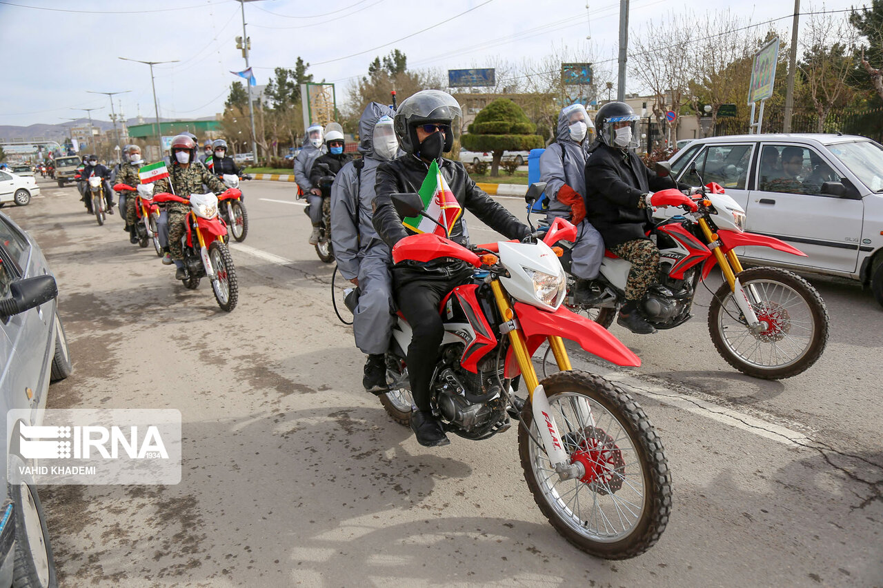 تصاویر: رزمایش دفاع بیولوژیک سپاه حضرت جوادالائمه(ع) در بجنورد&lrm;