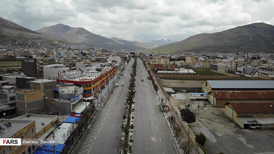 تصاویر: تعطیلی قلب تجاری کردستان