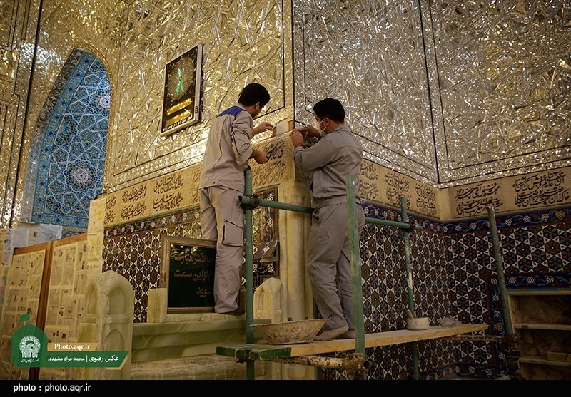 تصاویر: حرم تعطیل نیست