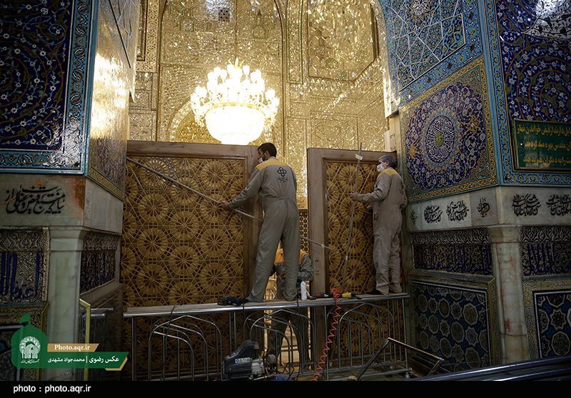 تصاویر: حرم تعطیل نیست