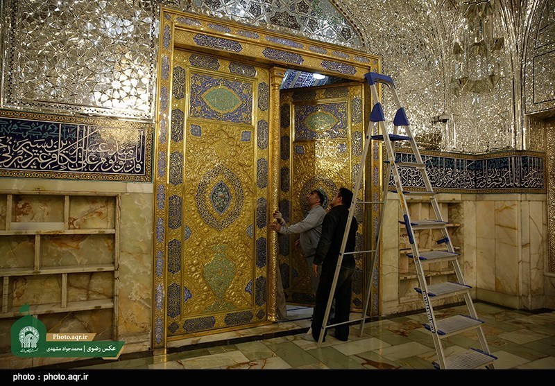تصاویر: حرم تعطیل نیست