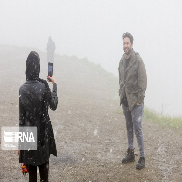 تصاویر: هوای زمستانی در ارتفاعات تهران