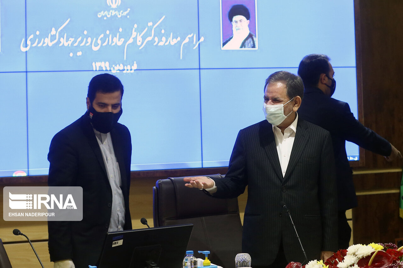 جلسه معارفه وزیر جهادکشاورزی