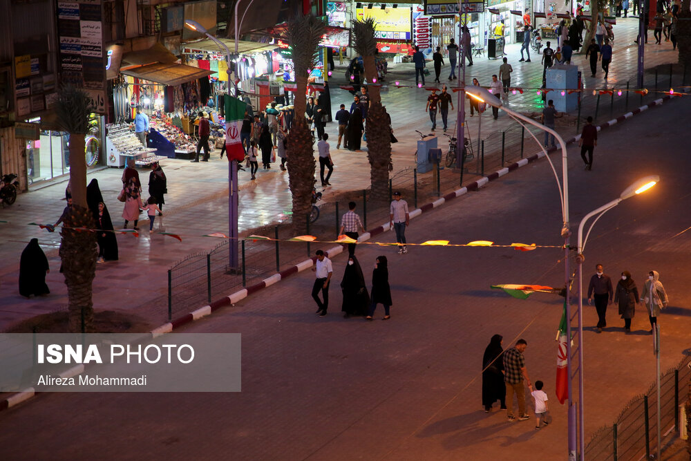 تصاویر: بازار اهواز پس از اجرای طرح فاصله&zwnj;گذاری هوشمند