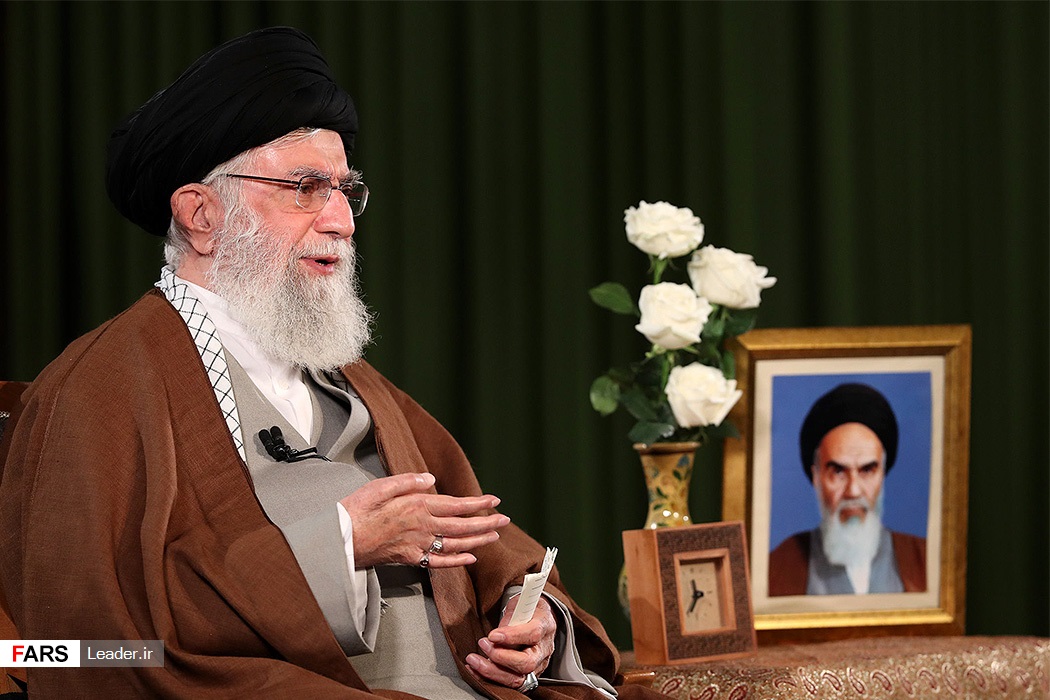 تصاویر: سخنان رهبر معظم انقلاب اسلامی به مناسبت عید مبعث و سال نو