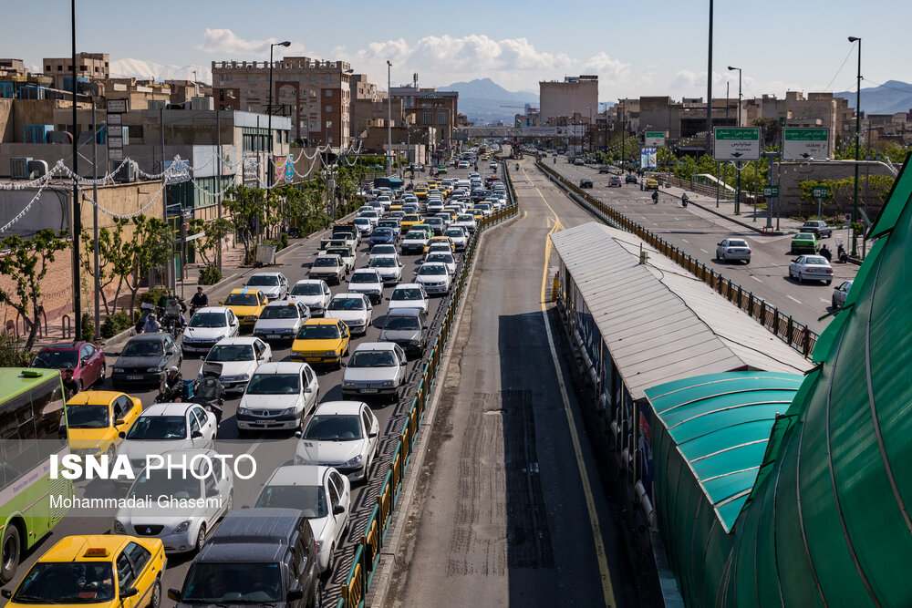 تصاویر: تهران بدون طرح ترافیک