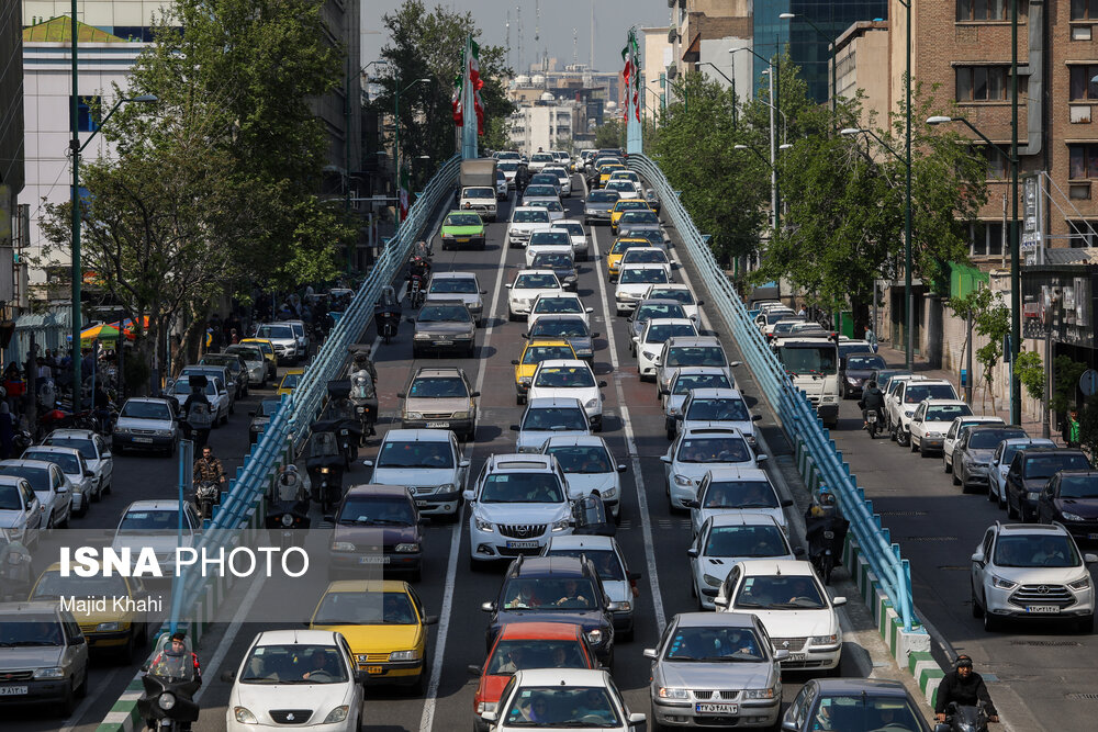 تصاویر: تهران بدون طرح ترافیک