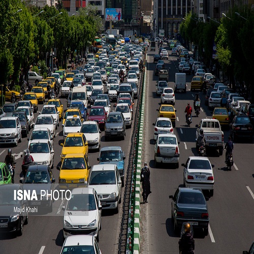 تصاویر: تهران بدون طرح ترافیک