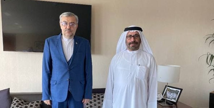 دیدار دیپلمات ارشد ایرانی با معاون وزیر خارجه امارات