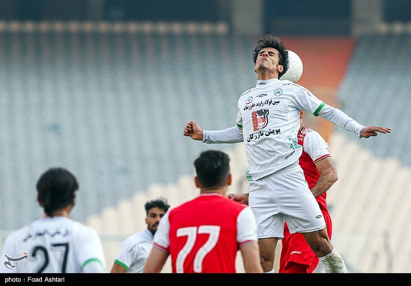 تصاویر: دیدار تیم&zwnj;های فوتبال پرسپولیس و ذوب&zwnj;آهن