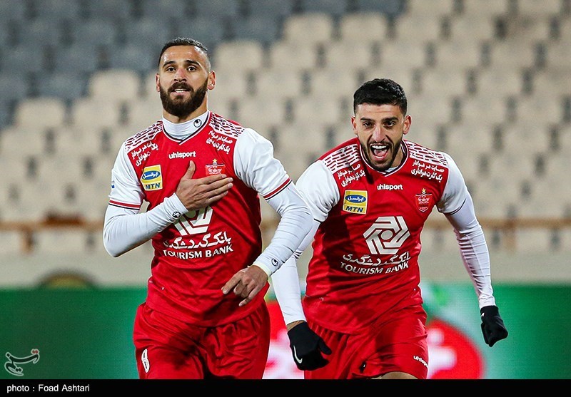 تصاویر: دیدار تیم&zwnj;های فوتبال پرسپولیس و فولاد
