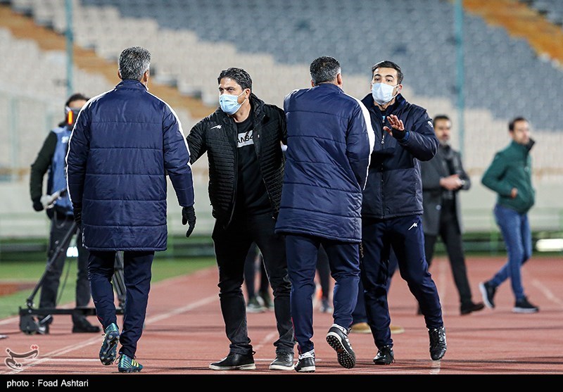 تصاویر: دیدار تیم&zwnj;های فوتبال پرسپولیس و فولاد